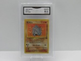 GMA GRADED 1999 POKEMON JUNGLE RHYHORN #61 - NM MT+ 8.5