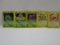 5 Count Lot of Vintage Black Star RARE Pokemon Trading Cards