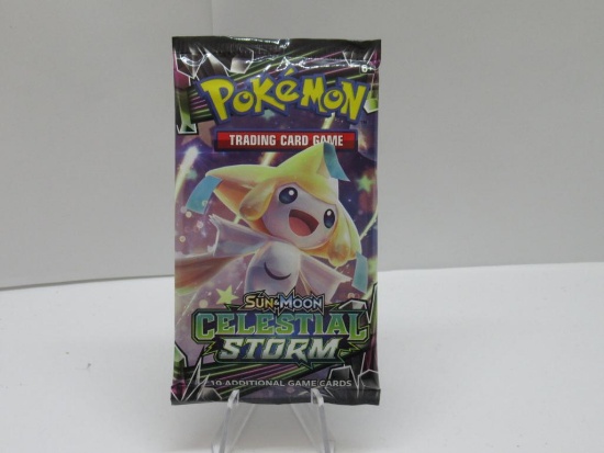 Factory Sealed Pokemon SM Celestial Storm 10 Card Booster Pack