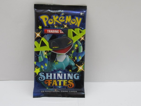 Factory Sealed Pokemon SHINING FATES 10 Card Booster Pack