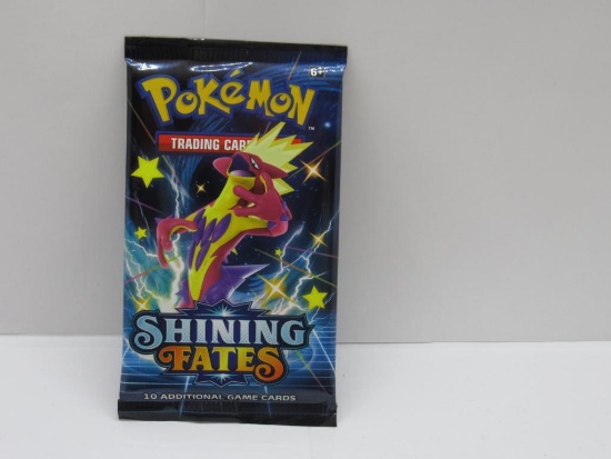 Factory Sealed Pokemon SHINING FATES 10 Card Booster Pack