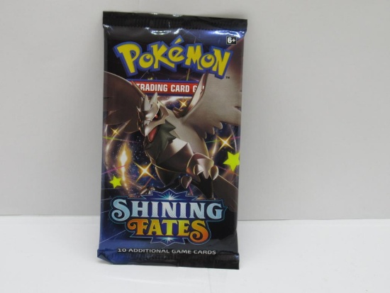 Factory Sealed Pokemon SHINING FATES 10 Card Booster Pack