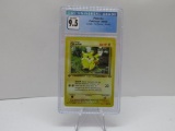 CGC Graded Jungle 1st Edition PIKACHU Red Cheeks #60 - GEM MINT 9.5