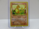 Vintage Base Set Shadowless STARTER Charmander 46/102 Pokemon Card