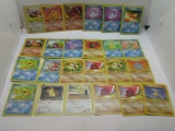 Lot of Vintage Pokemon Trading Cards from Collection