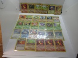 Lot of Vintage Pokemon Trading Cards from Collection