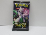 Factory Sealed 2019 Hidden Fates 10 Card Booster Pack