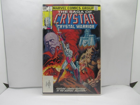 1983 Marvel Crystar #1 The Crystal Warrior Jim Shooter Double Size 1983 Marvel