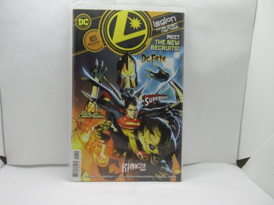 DC Comics Legion of Super Heroes #6 1st Gold Lantern & Monster Boy 1st Print