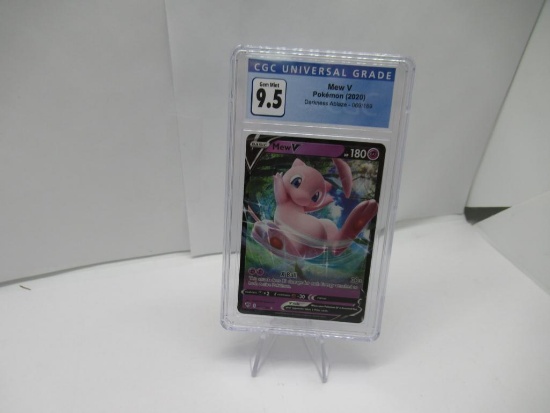 CGC Graded Pokemon DARKNESS ABLAZE Gem Mint 9.5 - MEW V 069/189