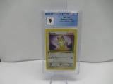 CGC Graded Pokemon Jungle 1st Edition MINT 9 - Meowth 56/64