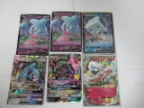 6 Count Lot of Ultra Rare Pokemon Cards from Collection