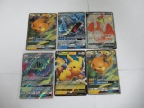 6 Count Lot of Ultra Rare Pokemon Cards from Collection