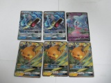 6 Count Lot of Ultra Rare Pokemon Cards from Collection