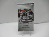 Factroy Sealed 2020 Topps CHROME Update Series Baseball 4 Card Pack