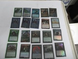 20 Count Lot of MAGIC the Gathering Gold Symbol Rare & Foil Cards from Collection