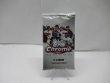 Factroy Sealed 2020 Topps CHROME Update Series Baseball 4 Card Pack