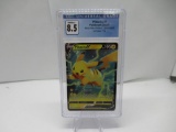 CGC Graded Pokemon VIVID VOLTAGE Black Star Promo NM/MINT+ 8.5 - PIKACHU V SWSH063