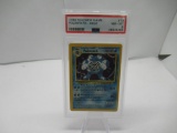 PSA Graded Pokemon Base Set Unlimited NM/Mint 8 - POLIWRATH Holo 13/102