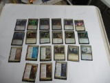 20 Count Lot of MAGIC the Gathering Gold Symbol Rare & Foil Cards from Collection