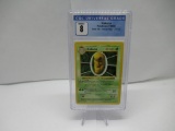 CGC Graded Pokemon BASE SET SHADOWLESS NM/Mint 8 - KAKUNA 33/102