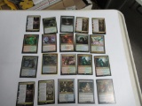 20 Count Lot of MAGIC the Gathering Gold Symbol Rare & Foil Cards from Collection