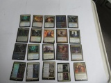 20 Count Lot of MAGIC the Gathering Gold Symbol Rare & Foil Cards from Collection