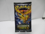 Factory Sealed Pokemon HIDDEN FATES 10 Card Booster Pack