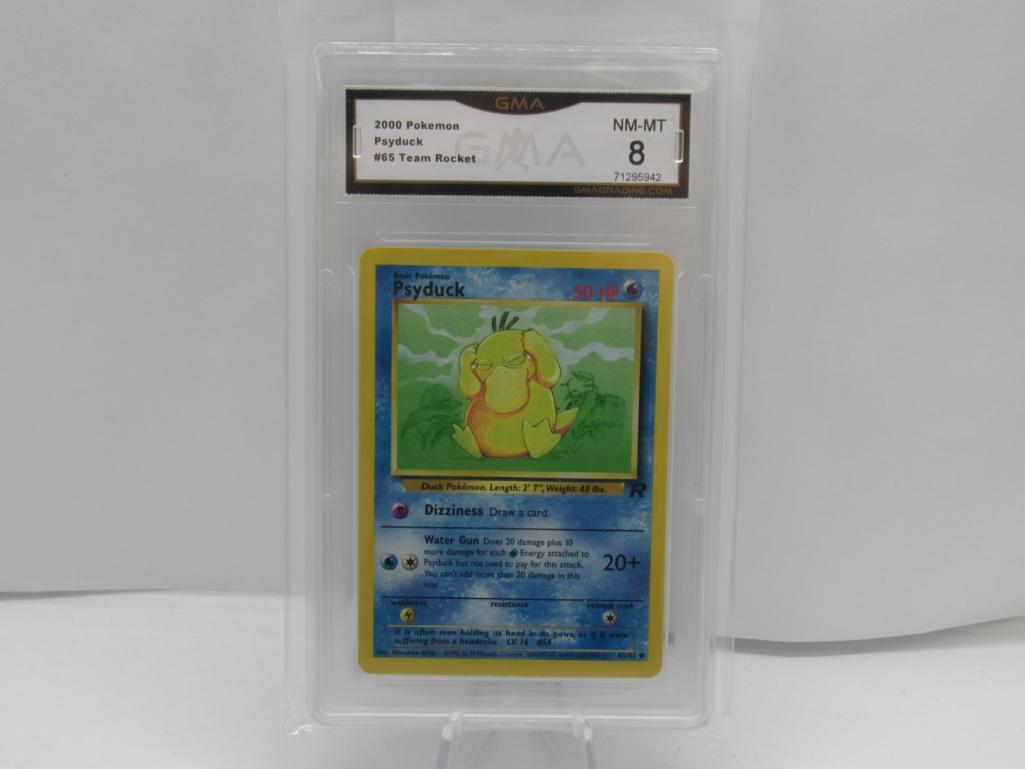 graded psyduck card JAPANESE Psyduck - Art Rare - 175/165 - Pokemon Card 151