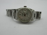 Rolex Oyster Perpetual 68273 Mens Silver Tone Watch - Automatic Running