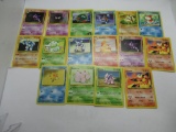 Vintage Pokemon Trading Card Lot W/ Starters