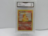 GMA GRADED 1999 POKEMON RAPIDASH #44 JUNGLE 1ST EDITION MINT 9