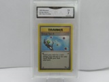 GMA GRADED 1999 POKEMON ENERGY SEARCH #59 FOSSIL TRAINER NM 7