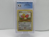 CGC GRADED SPEAROW POKEMON 1999 JUNGLE 1ST EDITION 62/64 GEM MT 9.5