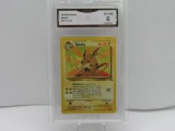 GMA GRADED 1999 POKEMON RAICHU #29 FOSSIL EX NM 6