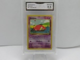 GMA GRADED 2000 POKEMON SLOWPOKE #67 TEAM ROCKET EX NM+ 6.5