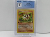 CGC GRADED 1999 POKEMON MANKEY 55/64 JUNGLE 1ST EDITION NM/MINT 8