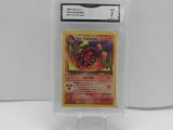 GMA GRADED 2000 POKEMON DARK CHARMELEON #32 TEAM ROCKET NM 7