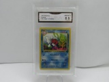 GMA GRADED 1999 POKEMON SEAKING #46 JUNGLE 1ST EDITION NM MT+ 8.5