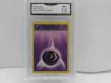 GMA GRADED 2000 POKEMON PSYCHIC ENERGY #131 GYM HEROES 1ST EDITION NM+ 7.5