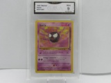 GMA GRADED 1999 POKEMON GASTLY #33 FOSSIL MINT 9