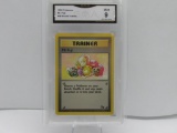 GMA GRADED 1999 POKEMON MR.FUJI #58 FOSSIL TRAINER MINT 9