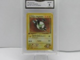 GMA GRADED 2000 POKEMON LT.SURGES MAGENMITE #80 GYM HEROES 1ST EDITION NM MT 8