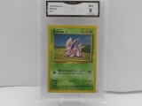 GMA GRADED 1999 POKEMON NIDORAN #55 MINT 9