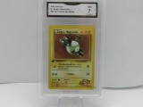 GMA GRADED 2000 POKEMON LT.SURGES MAGNEMITE #80 GYM HEROES 1ST EDITION NM 7