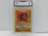 GMA GRADED 1999 POKEMON GEODUDE #47 FOSSIL MINT 9