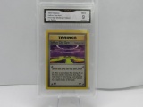 GMA GRADED 2000 POKEMON SAFFRON CITY GYM #122 GYM CHALLENGE TRAINER 1ST EDITION MINT 9