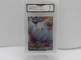 GMA GRADED 2020 POKEMON SWORD & SHIELD TOGEKISS VMAX #141 VIVID VOLTAGE FULL ART HOLO NM 7