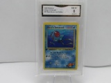 GMA GRADED 2000 POKEMON MISTYS TENTACOOL #57 GYM HEROES 1ST EDITION NM MT 8