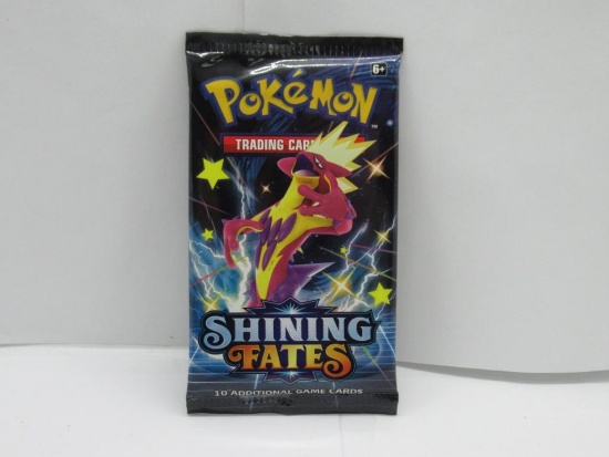 Factory Sealed Pokemon SHINING FATES 10 Card Booster Pack